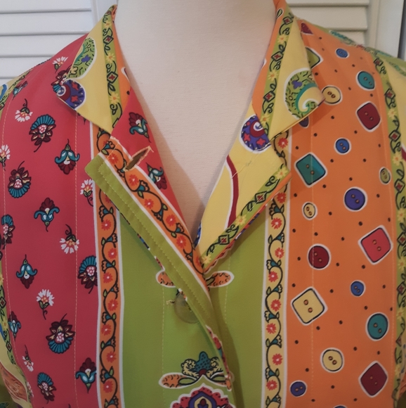 Koret Vintage Y2K Bold Quilted Barn Jacket sz SP - Picture 6 of 9